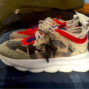 Versace Chain Reaction Sneakers Size 11- EU 44